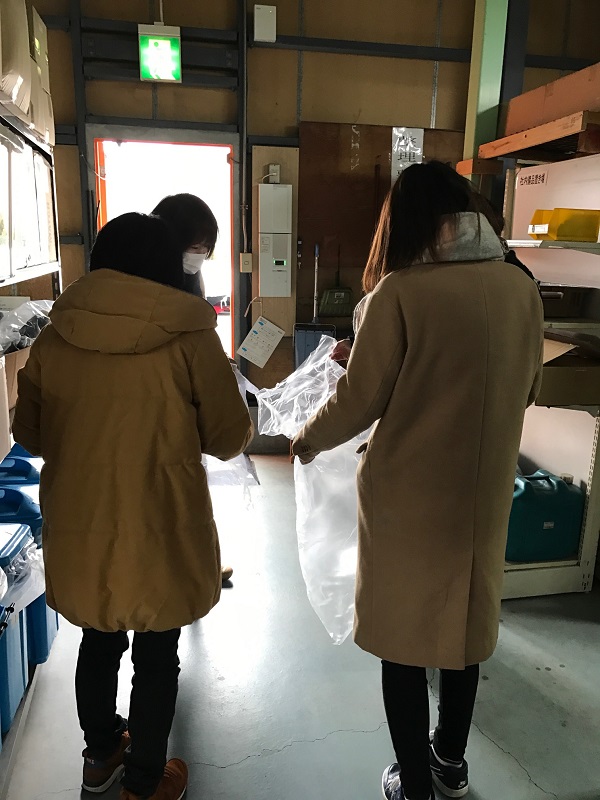 敷地外清掃 本社北ルートに新しい道を発見!!