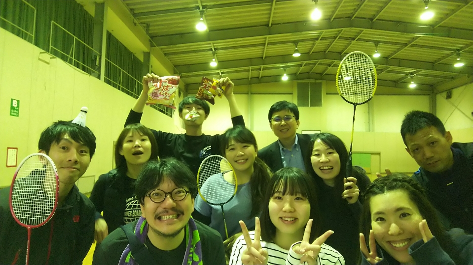 バドミントン大会！！