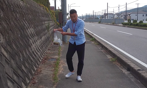 【10月】敷地外清掃の日です！