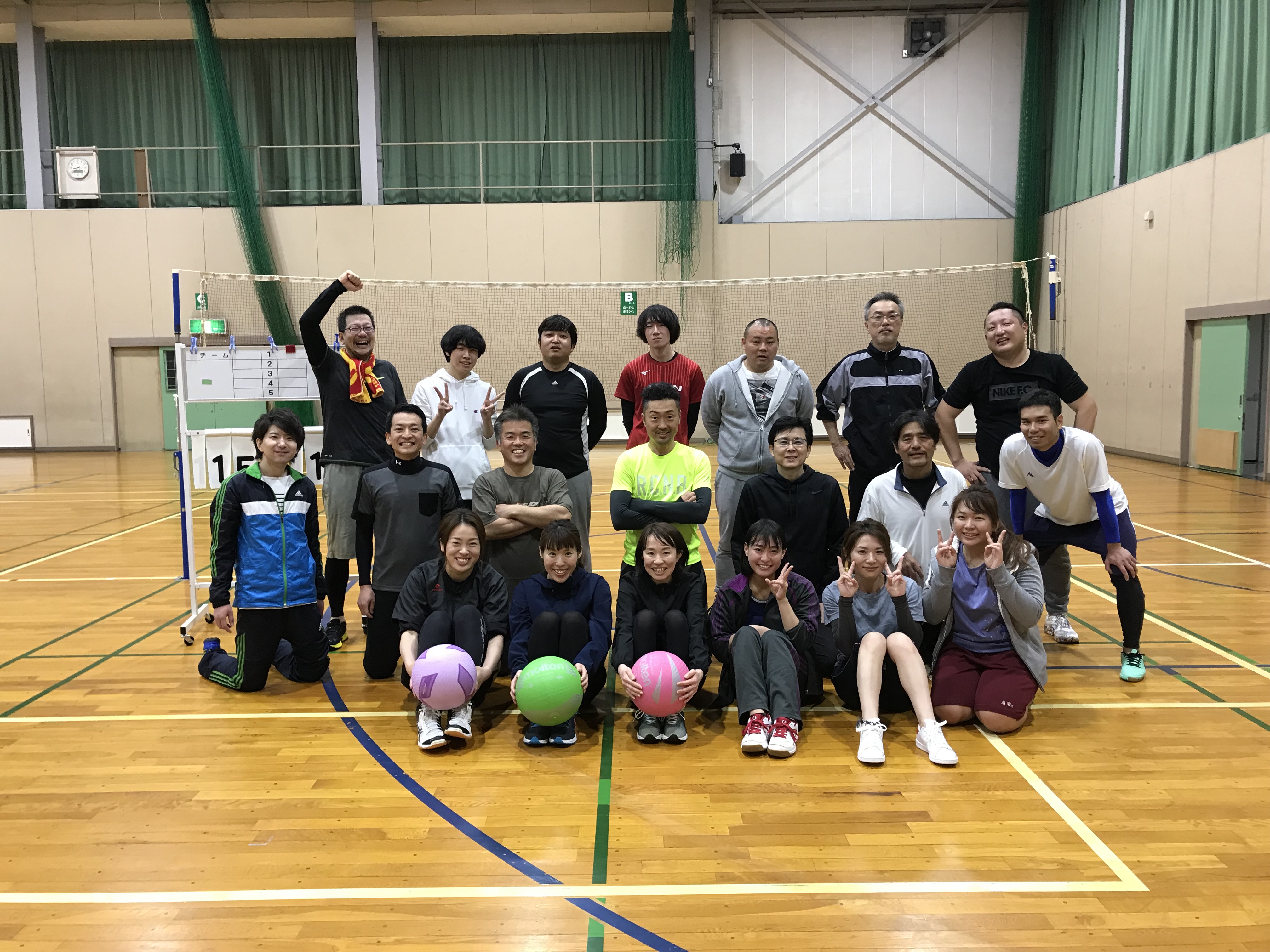 社員交流委員会 運動部 第2回ソフトバレー大会