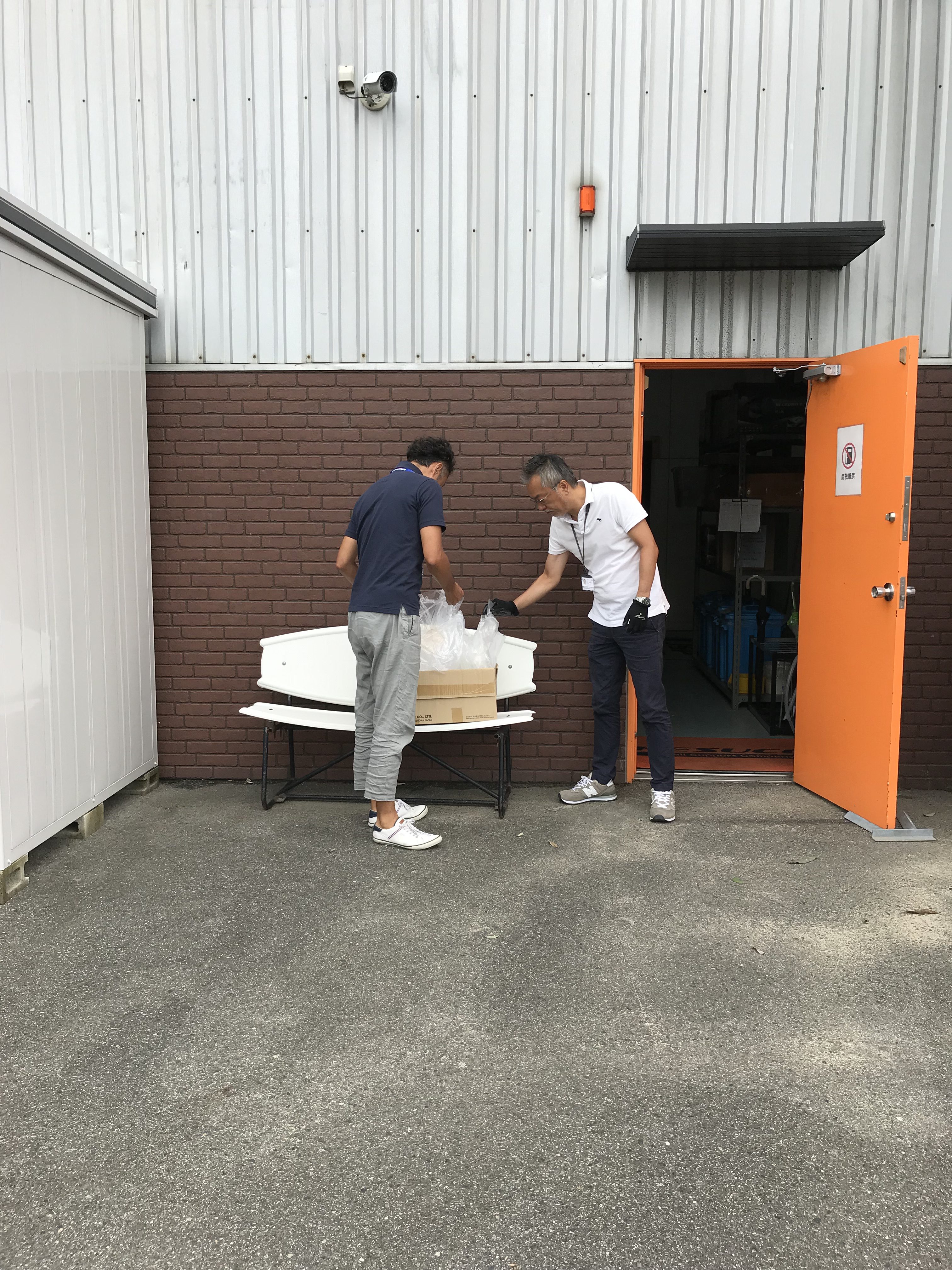 【9月】敷地外清掃