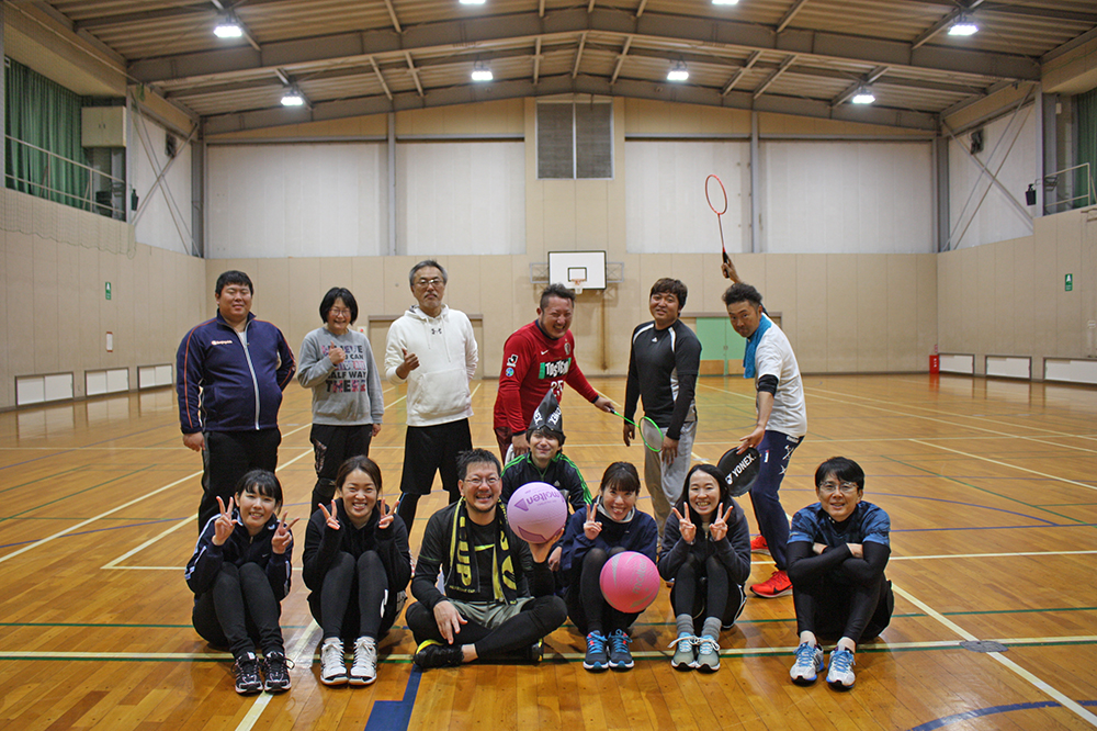 社員交流委員会運動部 第8回ソフトバレー＆バドミントン大会