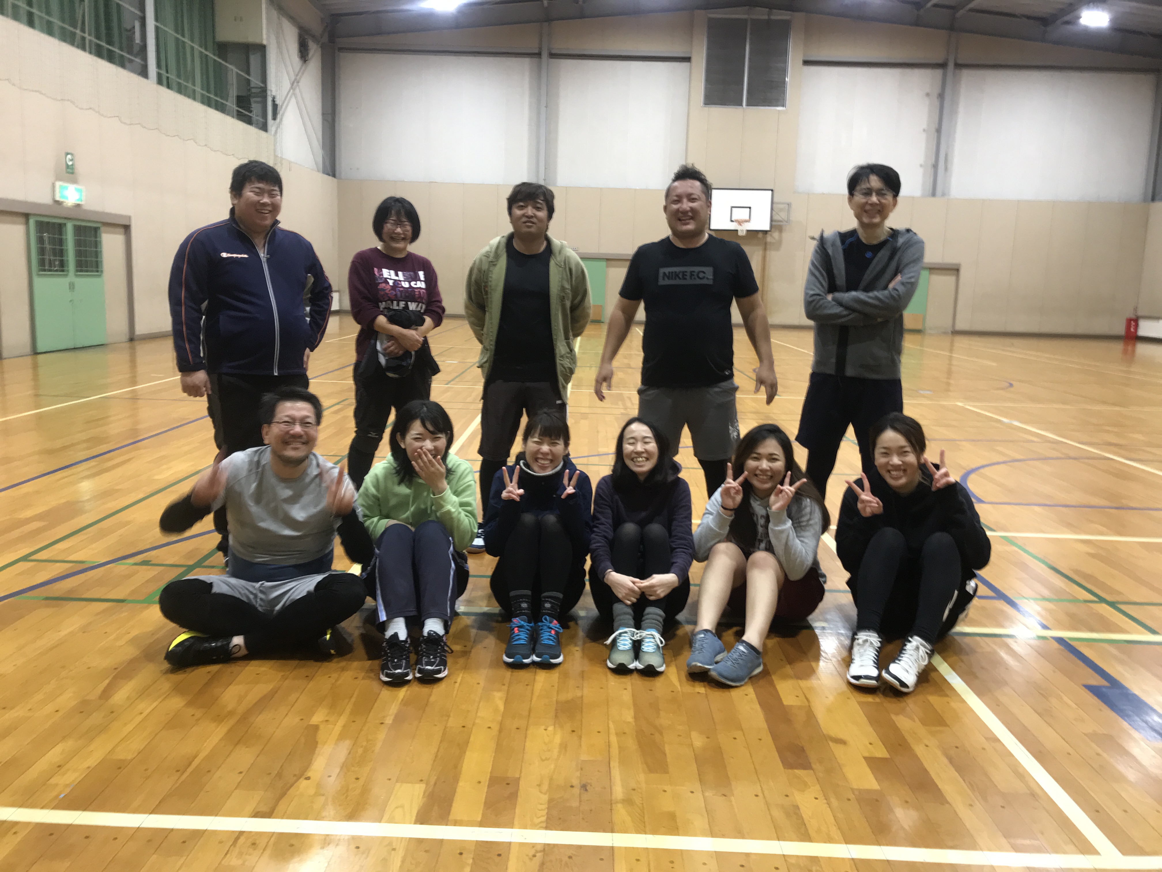 社員交流委員会　運動部　第9回ソフトバレー＆バドミントン大会