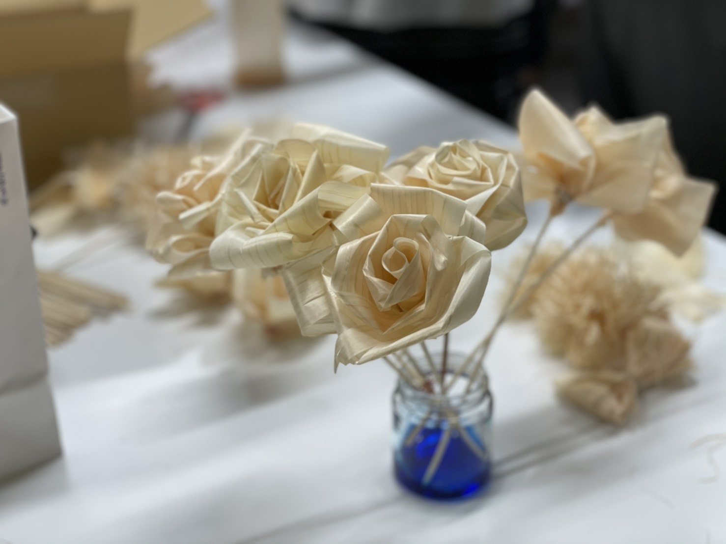 ウッドフラワーを作る会